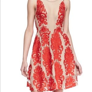 For Love and Lemons Mesh Mini Dress